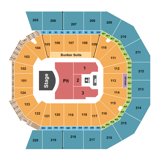 Moody Center ATX Mumford & Sons Seating Chart